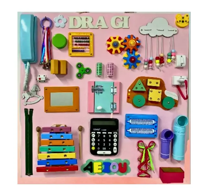 Painel Sensorial para Pediatras 80×80