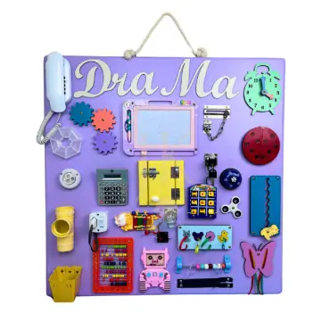 Painel Sensorial Consultórios 80×80